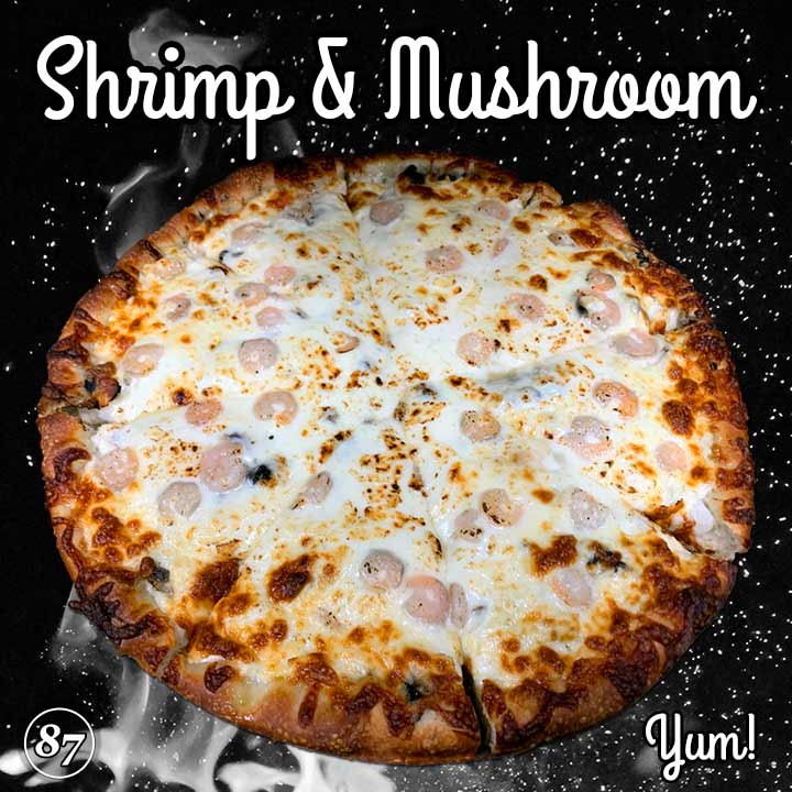 Shrimp & Mushroom Pizza