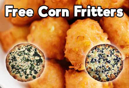 Free Corn Fritters